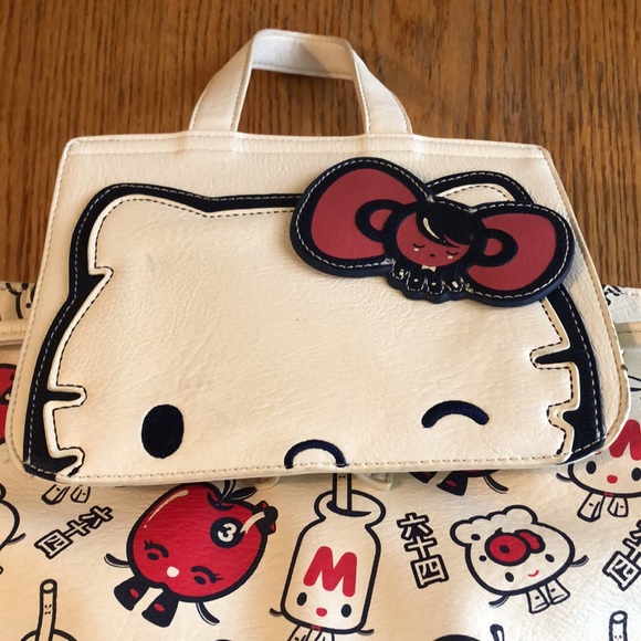 NWOT Loungefly Sanrio x 64 Colors Hello Kitty Mini Backpack. - Picture 4 of 15